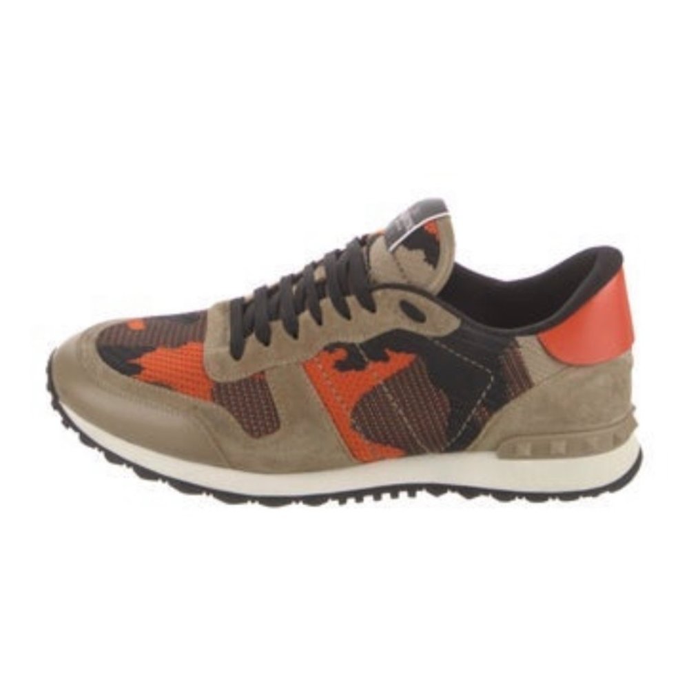 Valentino Garavani Camouflage Rockrunner Sneakers